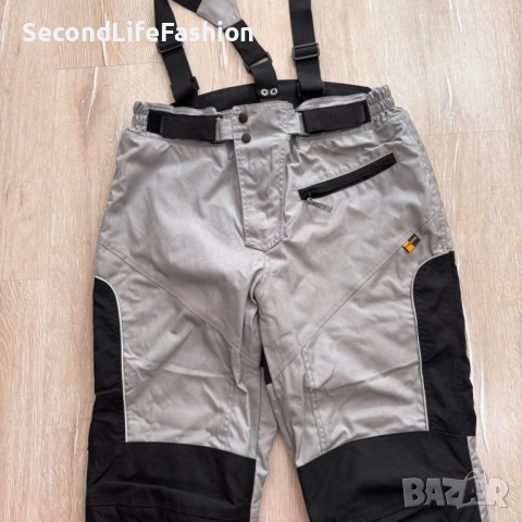 Мотоциклетни панталони Cordura, наколенки, размер XL, сиво-черни, мъжки мото панталон , снимка 2 - Панталони - 52194048