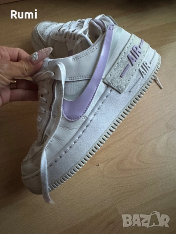Оригинални кецове Nike Air Force 1 Shadow! 36,6 н, снимка 2 - Кецове - 51253571