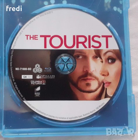 The Tourist (2010) Туристът(blu-ray disk) без бг субтитри, снимка 3 - Blu-Ray филми - 29504456