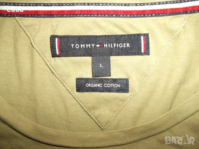 Тениски TOMMY HILFIGER  мъжки,М   /червена,сива,зелена/, снимка 8 - Тениски - 55879255