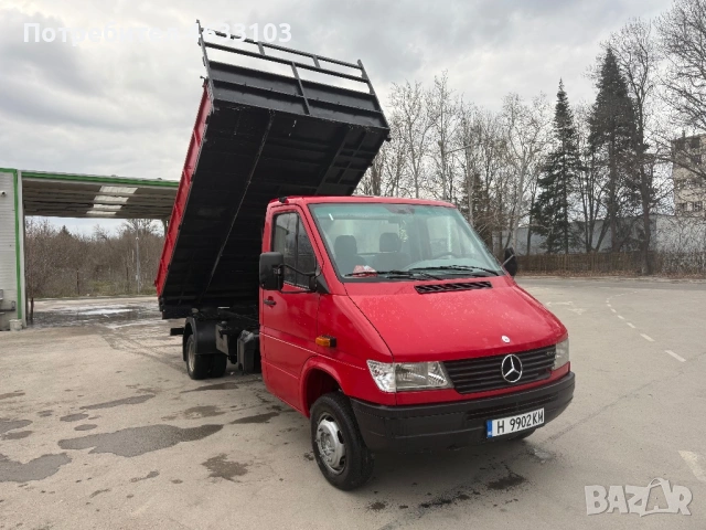 Тристранен самосвал  Mercedes sprinter 412 2.9 матор 120 к.с, цената е 10800 евро за инф 0897424638, снимка 2 - Камиони - 54020200