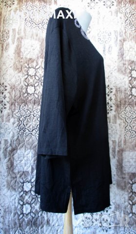 3XL/4XL Нова черна блуза  M. Collection , снимка 4 - Туники - 40186670