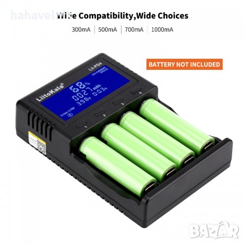 Професионално, зарядно и тестер за батерии LiitoKala Lii-PD4, снимка 1 - Друга електроника - 40190780