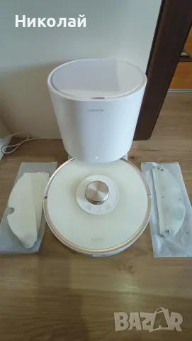 Робот прахосмукачка Lenovo T1 Pro + Dustbin Dock с функция за самопочистване! 