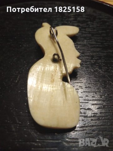 Оригинално бижу от слонова кост., снимка 4 - Антикварни и старинни предмети - 31641715