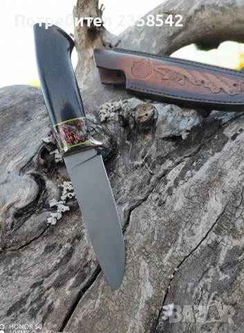 ръчно кован нож-н690, снимка 5 - Антикварни и старинни предмети - 50504813