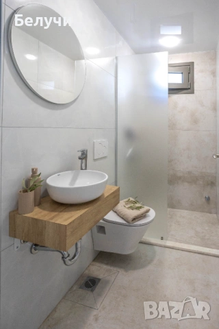 Къща с басейн в Гърция Неа Перамос, снимка 10 - Почивки в Гърция - 51689363