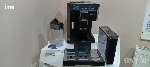 Кафеавтомат / кафемашина - робот. НОМЕР 13. Delonghi Eletta Cappuccino. Type ECAM44.660.B., снимка 4 - Кафемашини - 48490291