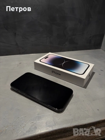 Перфектен Iphone 14 Pro Black 128 GB, снимка 6 - Apple iPhone - 54084891
