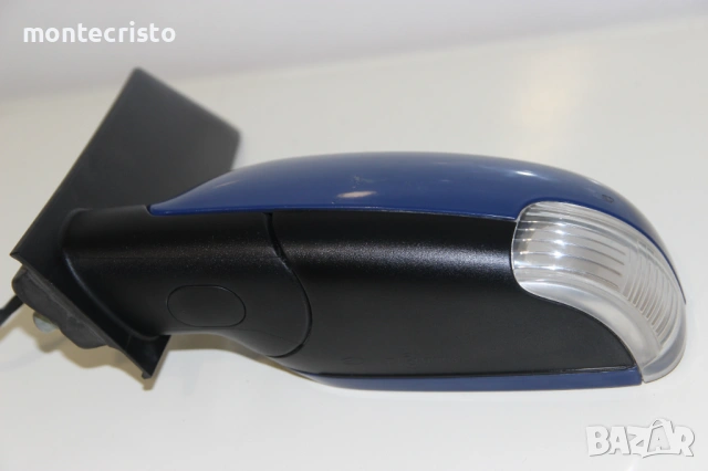 Ляво електрическо огледало VW Touran (2003-2010г.) 6 пина / Син Синьо, снимка 6 - Части - 53028120