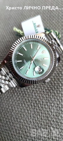 Новогодишна промоция! Мъжки луксозен часовник Rolex Datejust 41 mm,white gold 126334, снимка 5 - Мъжки - 52874743