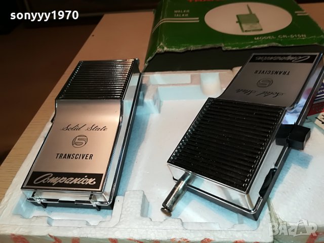 ПРОДАДЕНИ-SOLD OUT-companion transciver-solid state made in japan 0608211037, снимка 2 - Ресийвъри, усилватели, смесителни пултове - 33738631