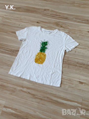 Оригинална дамска тениска Mango, снимка 2 - Тениски - 32010600