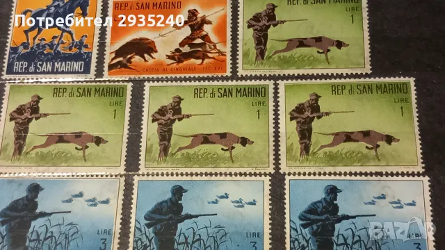 Пощенски марки - San Marino, снимка 3 - Филателия - 48551958