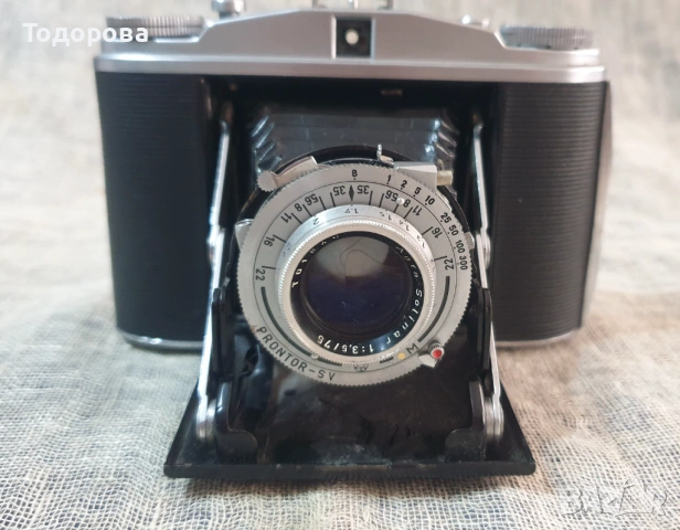 Старинен мехов фотоапарат AGFA., снимка 2 - Антикварни и старинни предмети - 54088502