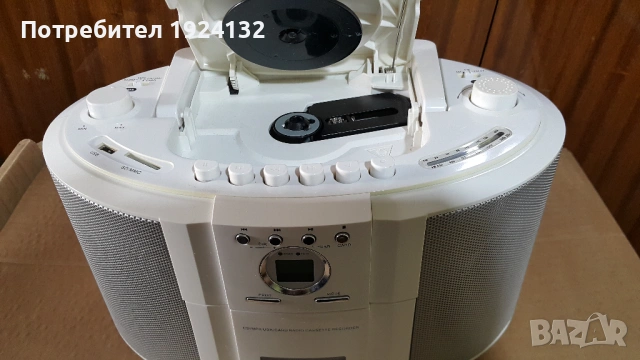 AEG CD-USB касетофон, снимка 4 - Радиокасетофони, транзистори - 54078303