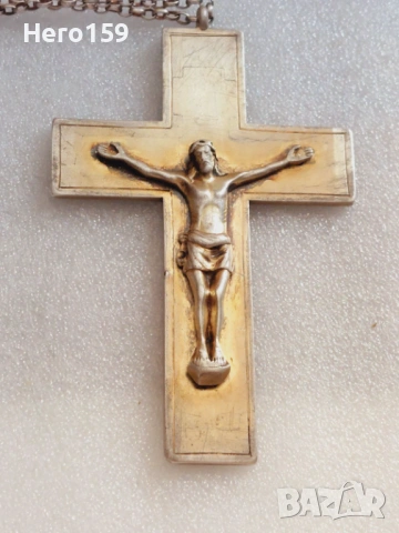 Царска Русия-сребърен 84 награден кръст с указ на император Павел първи