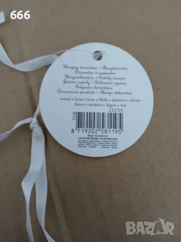 Декоративна висулка със сатенена панделка, снимка 14 - Декорация за дома - 49025287