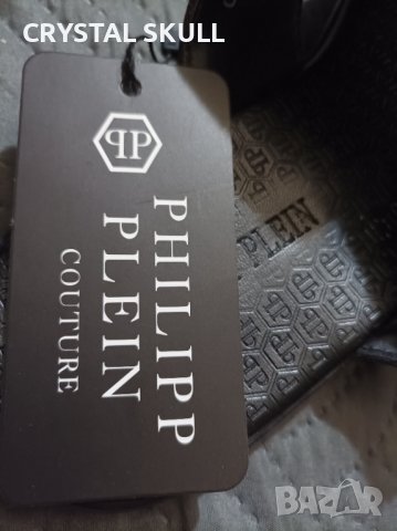 "Philipp Plein" чехли - сандали - мъжки  41 , 42  номер Leather , снимка 4 - Мъжки чехли - 37813570