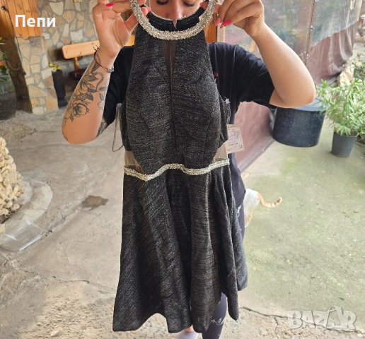 Дамска черна рокля официална - чисто НОВА