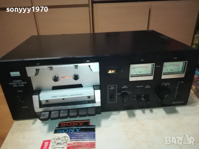 SANSUI DECK-MADE IN JAPAN-ВНОС SWISS 3105251907, снимка 6 - Декове - 50497847