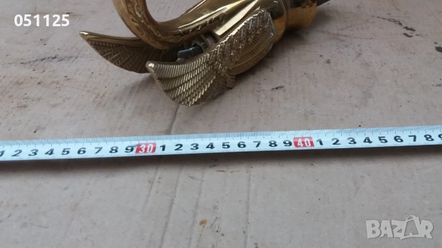 масивен бронзов кран с форма на птица , снимка 4 - Форми - 50659912