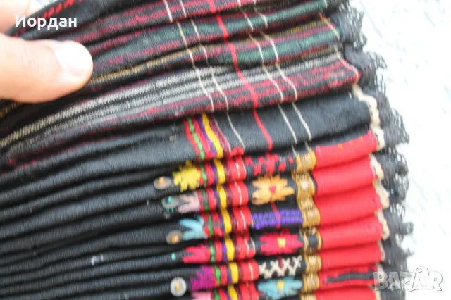 Детска вълнена престилка/пищимал за народна носия, снимка 8 - Антикварни и старинни предмети - 50130872