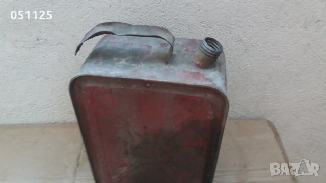 метална военна туба за гориво - 5 литра , снимка 7 - Антикварни и старинни предмети - 30183003
