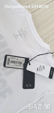 Armani Exchange A/X Organic Cotton Mens Size XL НОВО! ОРИГИНАЛ! Мъжка Тениска!, снимка 9 - Тениски - 54256395