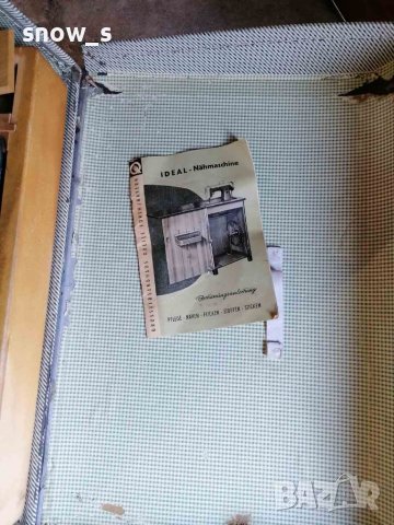 Шевна машина "IDEAL" , снимка 4 - Шевни машини - 37312802