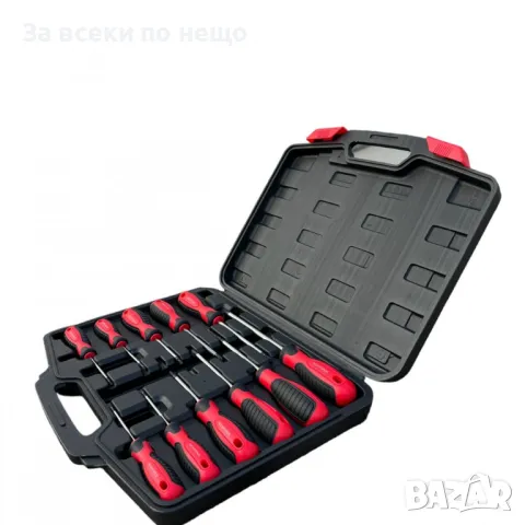 Комплект отвертки торкс с отвор 11 части RockForce, снимка 4 - Отвертки - 50365313