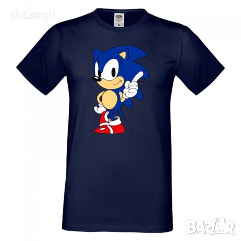 Мъжка тениска Sonik 006 Игра,Изненада,Подарък,Празник,Повод, снимка 12 - Тениски - 37246199