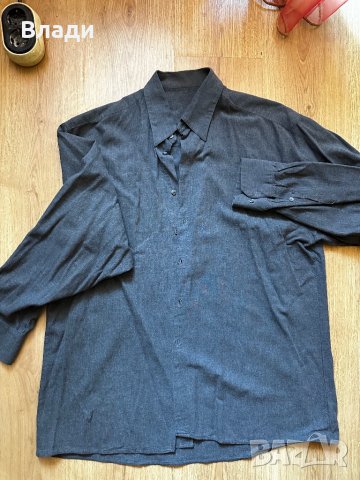 Мъжка риза с дълъг ръкав, снимка 2 - Ризи - 42055008