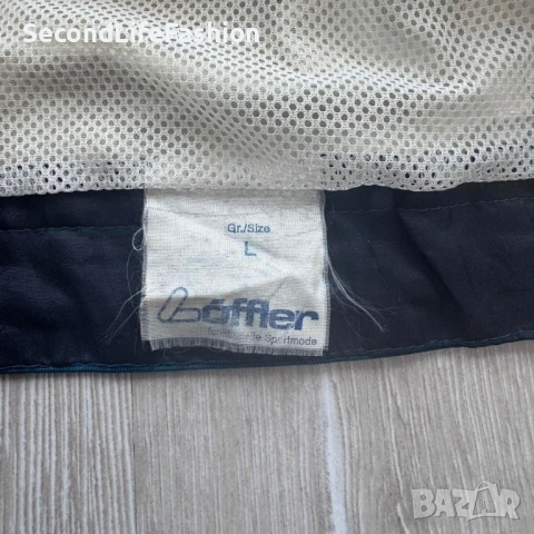 Винтидж яке Löffler Gore-Tex, синьо, мъжко, размер L, снимка 4 - Якета - 53100630