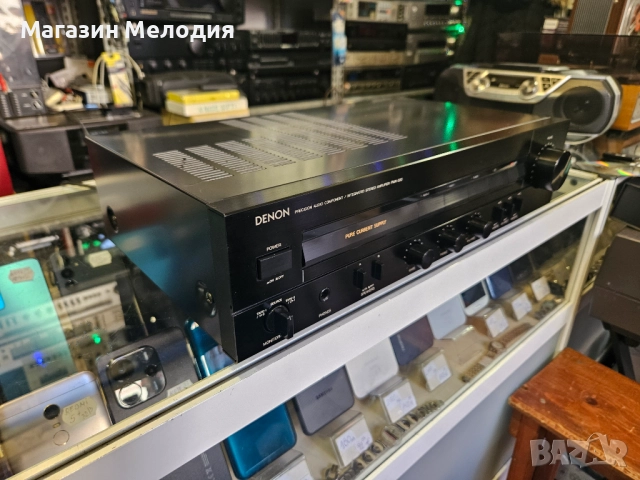 Усилвател DENON PMA-320 Две по 90 вата. В отлично техническо и визуално състояние., снимка 6 - Ресийвъри, усилватели, смесителни пултове - 52811330