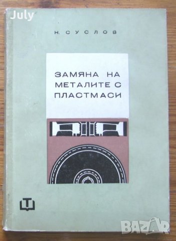 Замяна на металите с пластмаси, Н. Суслов, снимка 1 - Специализирана литература - 29871048