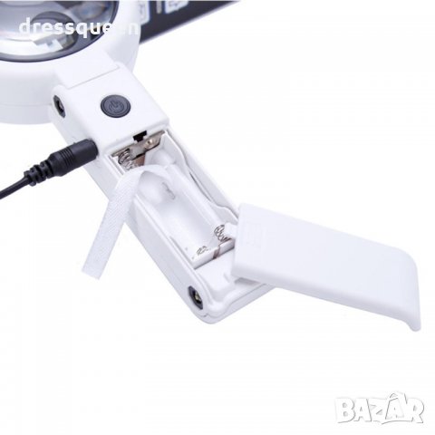 2786 Настолна лупа с LED осветление и увеличение 5х и 11х, снимка 11 - Други стоки за дома - 30455988