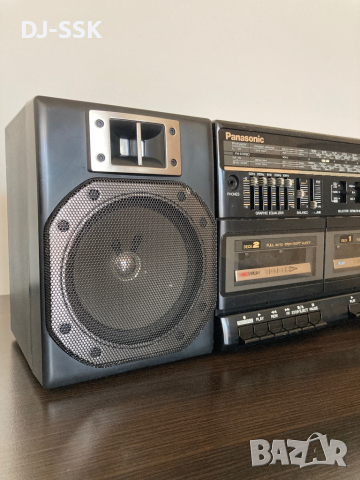 	Panasonic RX-CT800 VINTAGE RETRO BOOMBOX Ghetto Blaster радио касетофон, снимка 8 - Радиокасетофони, транзистори - 44819257