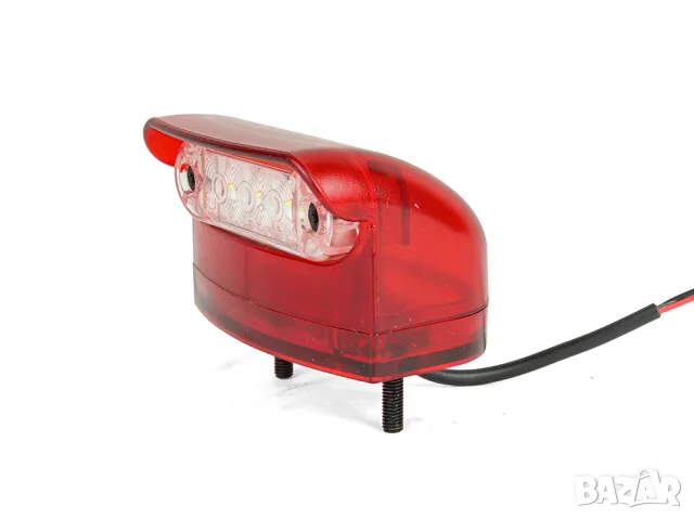 LED плафон за регистрационен номер 3 LED с червена светлина, снимка 2 - Аксесоари и консумативи - 55868998