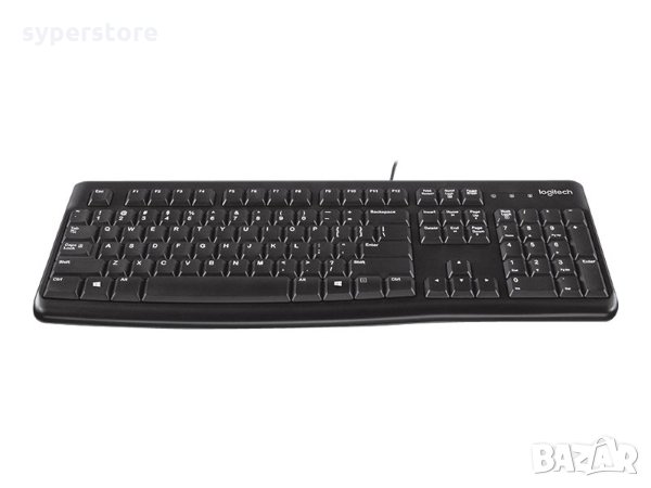 2 в 1 Комплект клавиатура и мишка USB Logitech MK120 Kомпактни и удобни, снимка 4 - Клавиатури и мишки - 34932758