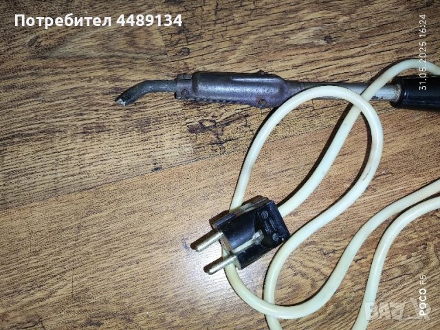 Стар български поялник, снимка 3 - Поялници и запояване - 50496251