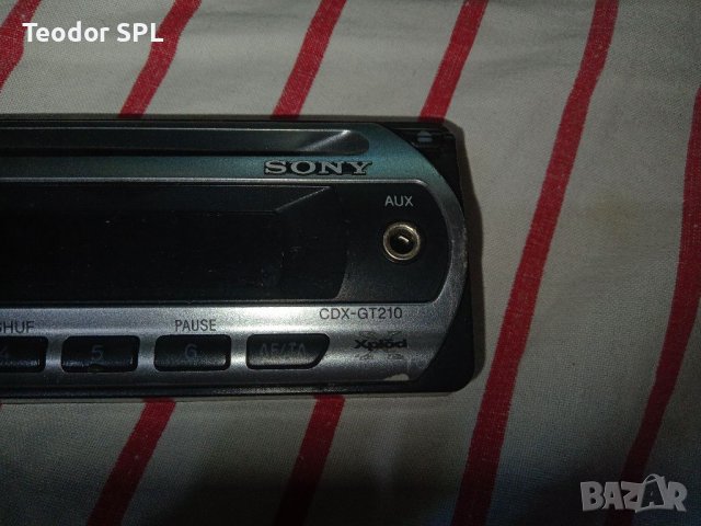 Панел sony cdx-gt210, снимка 2 - Аксесоари и консумативи - 37487133