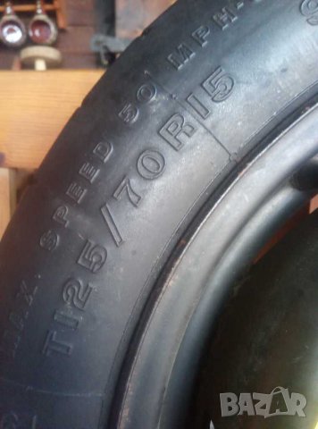 Резервна гума патерица 14 цола за VW, снимка 2 - Гуми и джанти - 34558658