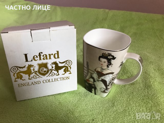 Оригинална Порцеланова Чаша Lefard England collection , снимка 4 - Чаши - 44246469