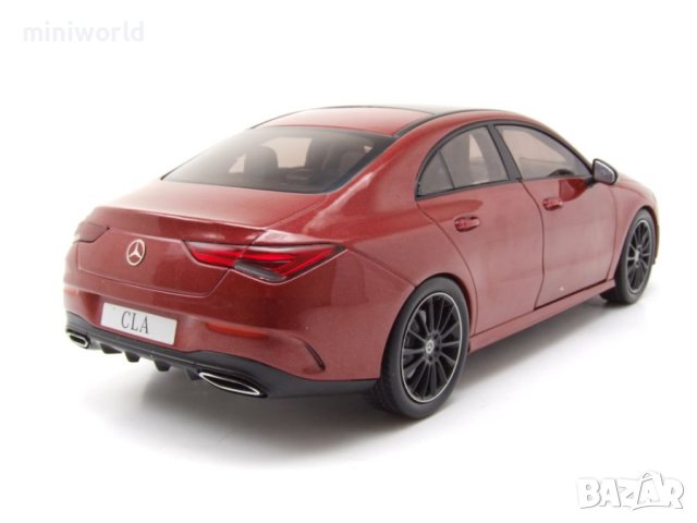 Mercedes CLA C118 AMG Coupe 2019 - мащаб 1:18 на Solido моделът е нов в кутия, снимка 2 - Колекции - 40723870