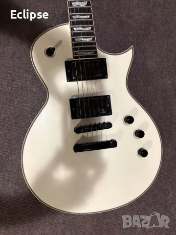 esp ltd ec 401 white с EMG 57/66 set, снимка 6 - Китари - 56119542