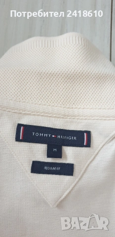 Tommy Hilfiger Pique Pima Cotton Regular Fit Mens Size M НОВО! ОРИГИНАЛ Мъжка Тениска!, снимка 3 - Тениски - 53918231