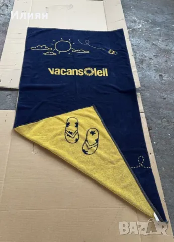 Плажна хавлиена, дебела и голяма велурена луксозна кърпа - 100% памук, снимка 4 - Хавлиени кърпи - 49471982