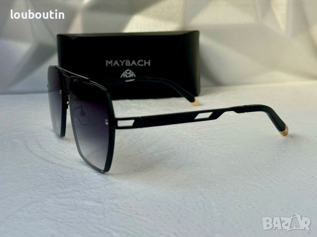 Maybach 2024 мъжки слънчеви очила маска 2 цвята, снимка 9 - Слънчеви и диоптрични очила - 44515632