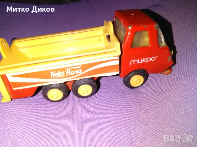 Ретро камионче Микро Кока Кола 150х65х53мм, снимка 5 - Колекции - 48912059